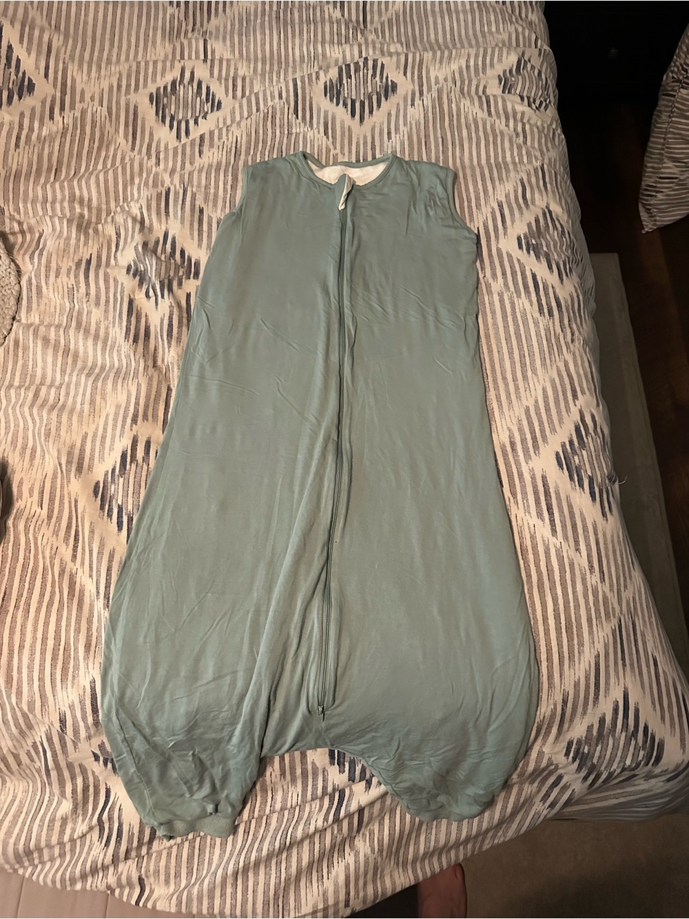 Kyte BABY Sleeveless Mint Green Sleep Walker